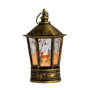 Halloween Led Candle Light Vintage Witch Castle Pumpkin Ghost Hanging LED Lantern Lamp Haloween Party Festival Props Night Light