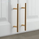 Stainless Steel Straight Cupboard Handles Knobs Brushed Black Gold Kitchen Door Handles Cabinet Pull Furniture Handle