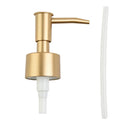 Gold Silver Soap Dispenser  Lotion Bottle  Soap Dispenser Press Head  For Shampoo Shower Gel Bathroom Accessories