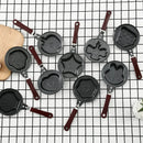 DIY Mini frying pan Breakfast Heart-Shaped Omelet Pan Cartoon Frying Pan Heart-Shaped Non-Stick Egg Non-stick Cookware Pan Mold