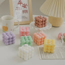 Cube Candle Handmade Scented Candle Aromatherapy Soy Wax Candle Wedding Birthday Candles Party Home