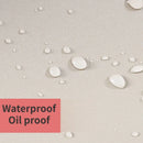 10M Kitchen Oil Proof Wallpaper Waterproof Self-Adhesive Stickers Cabinet Renovation Formaldehyde-free Mould-Proof Wall Decor
