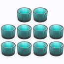 Pack of 10 Glass Small Tea Light Candle Holder for Table Decor,Home Decor,Church Housewarming Gifts Candle Pillar Holder Pink