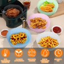 Silicone Air Fryers Oven Baking Tray Fried Chicken Basket Mat Air Fryer Silicone Pot Replacement Grill Pan AirFryers Accessories