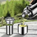 1000ML Stainless Steel Thermos Bottle Sport Thermal Water Bottle Keep Cold and Hot Insulated Cup Outdoor Campping Vacuum Flasks