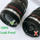 Thermal Mug for Coffee Camera Lens Cup Insulated Tumbler With Lids Stainles Steel Water Bottle Vacuum Flasks Leakproof Drinkware