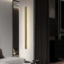 Line Extremely Long LED Wall Lamp 110V 220V 60~240CM Minimalist Sconce For Indoor TV Background Aisle Living Room Villa Lighting