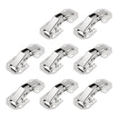 90 Degree Steel Cabinet Hinges 3 Inch Hinge Cabinet No-Drilling HoleHydraulic Buffer Hinge Kitchen Cabinet Cupboard Hinges