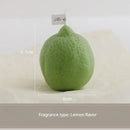 INS Decorative Fragrance Gift Lemon Candle DIY Fragrance Birthday Gift with Hand Gift Imitation Fruit Candle Scented Candles