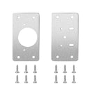 1/5pairs Cabinet Hinge Repair Plate Stainless Steel Kitchen Cabinet Hinges Door Cabinet Hinge Repair Plates Furniture Hinges