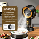 2024 New Desktop Range Hood Negative Ion Sterilization Deodorization Barbecue Hot Pot Cigarette Absorption  Mini Kitchen Hood