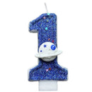 Digital Shaped Birthday Candle Cake Party Planet Universe Decoration Cake Decoration Accessories