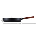 Cast Iron Pot Vintage Forged Chinese Wok Non-stick Frying Pan Home 26CM Kitchen Wok Cooking Pot for Induction Cooker Gas Stove