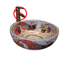 European Ceramic Wash Basin American Art Bathroom Sinks Retro Home Round Single Basin Balcony Toilet Creative Hand Painted Basin