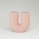 New U-Shaped Scented Candles for Home Decoration Geometric Rainbow Bridge Candle Room Decor Aroma Candles Room Decorative Velas