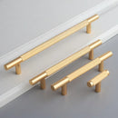 KK&FING Round Rod Knurled Carved Aluminum Alloy Furniture Door Handles Cabinet Drawer Knobs Bedroom Wardrobe Door Pulls Hardware