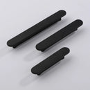 Luxury Black Kitchen Cabinet Handles Gold Door Dressers Wardrobe Closet Drawer Knobs Silver Closet Furniture Decoration Pulls