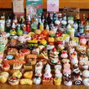 1:6 Miniature Dollhouse Food Supermarket Mini Snack Simulation Cake Wine Drink for Blyth BJD Doll Kitchen Accessories Toy