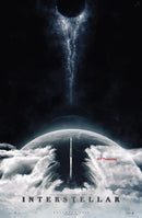 Sci-fi movie interstellar movie poster canvas painting universe planet wall art picture modern room home decoration