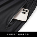 Summer Elastic Men Running Sport Pants Jogging Sweatpants Casual Outdoor Training Gym Fitness Trousers Zipper pocket leggings