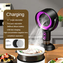 2024 New Desktop Range Hood Negative Ion Sterilization Deodorization Barbecue Hot Pot Cigarette Absorption  Mini Kitchen Hood