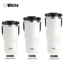 Tyeso 900ml Stainless Steel Thermos Bottle Coffee Cup Portable Insulation Cold And Hot Travel Fitness Mug Leakproof Vacuum Flask