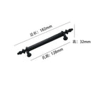 Modern Light Luxury European Wardrobe Cabinet Door Handle Drawer Shoe Cabinet Furniture Hardware Circular Tube Handle