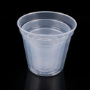 Home Garden Round Planter Pot Orchid Nursery Container Planter Container Transparent Orchid Container Round Starting Pot