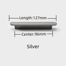 Luxury Black Kitchen Cabinet Handles Gold Door Dressers Wardrobe Closet Drawer Knobs Silver Closet Furniture Decoration Pulls