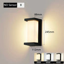 IP65 Motion Sensor Outdoor Lighting Porch Lights 20W Balcony Garden Lights Wall Lamp AC85-265V Led Outdoor Wall Light Waterproof