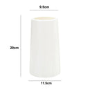 Morandi Plastic Vase Living Room Decoration Ornaments Modern Origami Plastic Vases for Flower Arrangements Home Decoration