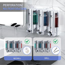 Wall Soap Liquid Dispenser No Drill Bathroom Shampoo and Conditioner Bottle Kitchen Dish Soap Detergent Container 1/2/3*200ML