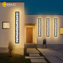 Waterproof outdoor wall lamp LED Tall Wall Lamp IP65 Aluminum Light Garden Villa porch Sconce Light 110V 220V Sconce Luminaire