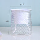 Self Watering Plant Pot Transparent Plastic Flower Vase Double-layer Automatic Lazy Potted Hydroponic Pot Garden Home Decoration