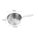Thick 304 Stainless Steel Food Steamer with Double Handle Rice Cooker Dumplings Steaming Rack Grid Kitchen Cooking Utensils