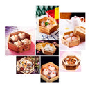 Chinese Dumplings Bamboo Steamer Cooker with Lid Dimsum Steamer Fish Rice food Vegetable Basket Kitchen Cooking Tools basket pot