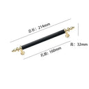Modern Light Luxury European Wardrobe Cabinet Door Handle Drawer Shoe Cabinet Furniture Hardware Circular Tube Handle