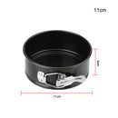 Kitchen Accessories Carbon Steel Cakes Molds Round Cake Pan Bakeware Non-Stick Metal Bake Mould Removable Bottom