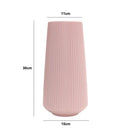 Morandi Plastic Vase Living Room Decoration Ornaments Modern Origami Plastic Vases for Flower Arrangements Home Decoration