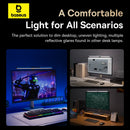 【New Sale】Baseus Magnetic Computer Screen Light Desk Lamp Laptop Hanging USB Light Table Lamp LED Monitor Light Reading Light