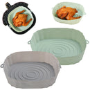 1/2Pcs Air Fryer Kitchen Utensils Air Fryers Pan Pizza Baking Mold Airfryer Accessories Silicone Air Fryer Pans Mold For Baking