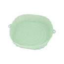Silicone Air Fryer Basket Airfryer Oven Mold Baking Tray Pizza Fried Chicken Basket Reusable Pan Liner Accessories