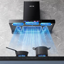 Top Suction Range Hood: Household. Kitchen. Large Suction. T-Type. Automatic Cleaning. European Style.