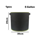 1/5/10gal fabric potato plant flower Pots Grow Bags flowr Flowerpot fruit plante tools garden growing Vegetable veg Planting