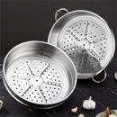 32cm Thicken Stainless Steel Food Steaming Rack Rice Cooker Double Ear Cookware Steamer for Dumpling Kitchen Cooking Accessories