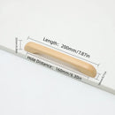 1pc Log Style Kitchen Cabinet Handle Drawer Solid Wood Furniture Wooden Door Drawer Knobs Cupboard Handles for Furniture