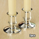 2pcs Taper Standard Candle Holders Candlestick Dinner Decorative Holder For Wedding Birthday Party Desktop Decor Ornaments