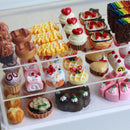 Cute Simulation 1/6 Miniature Dollhouse Cake Pizza Mini Bread Food For BJD Doll Kitchen Toy Accessories