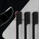 Fashion Black Hidden Cabinet Handles Aluminum Alloy Kitchen Handles Cupboard Pulls Drawer Knobs Furniture Room Door Hardware