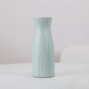 Morandi Plastic Vase Living Room Decoration Ornaments Modern Origami Plastic Vases for Flower Arrangements Home Decoration
